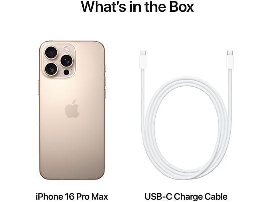 APPLE iPhone 16 Pro Max - Desert Titanium