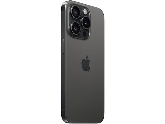APPLE iPhone 15 Pro - 128 GB Titanium, Zwart