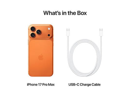 APPLE iPhone 17 Pro Max - 5G - 256 GB Cosmic Orange