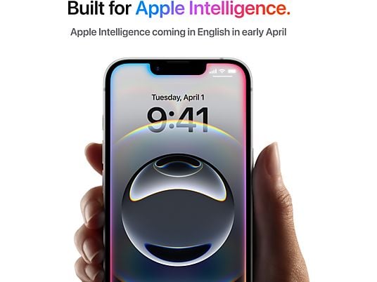 APPLE iPhone 16e - 5G - 128 GB Zwart