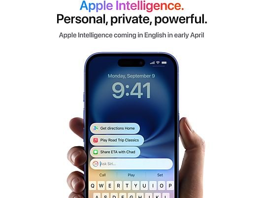 APPLE iPhone 16 5G - 128 GB Zwart