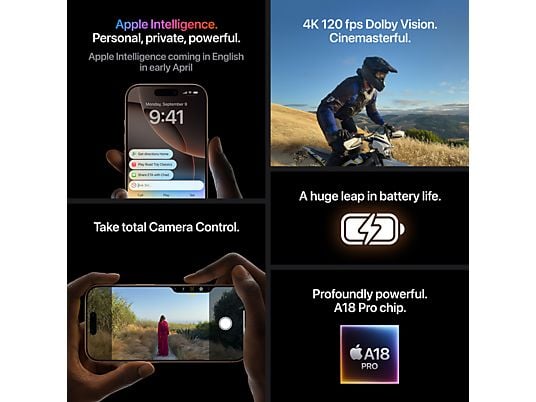 APPLE iPhone 16 Pro Max -  Desert Titanium